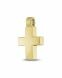 Asche-Anhänger aus Gold 'Kreuz'