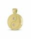 Asche-Anhänger aus Gold 'Yin Yang'