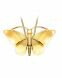 Asche Anhänger 'Schmetterling' 14-Karat-Gold