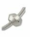 Ascheelement aus 925er-Silber 'Eckige Kugel'