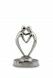 Asche-Skulptur 'Verbunden durch unser Herz'
