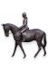 Gedenkfigur Mädchen auf Pferd aus Bronze - nur begrenzt verfügbar