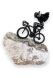Gedenkskulptur aus Bronze „Cycling to Heaven“ - nur begrenzt verfügbar