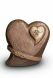 Tierurne aus Keramik 'Herz mit Halsband'