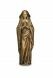 Gedenkstatue Maria mit gefalteten Händen – aus Bronze gefertigt