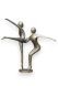 Grabskulptur aus Bronze „Paartanz“