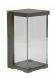 Grablaterne aus Aluminium grau-braun
