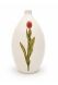 Handbemalte Urne mit Tulpe