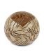 Handgefertigte Kleinurne aus Keramik „Ares“ - beige