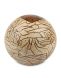 Handgefertigte Keramikurne „Ares“ - beige
