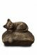 Tierurne aus Keramik 'Schlafende Katze' 