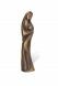 Gedenkstatue Maria mit Kind – 3D, freistehend, Gewindestifte unten