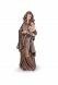 Gedenkstatue Maria mit Kind – 3D, freistehend, Gewindestifte unten