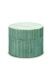 Holzkleinurne grün mit dunkelen Streifen