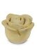 Keramikkleinurne „Rose“ gelb