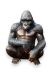 Gorilla, Gedenkskulptur aus Bronze „Silent Strength“ - nur begrenzt verfügbar
