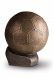 Keramikurne 'Fußball' mit Bronze-Beschichtung