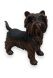 Yorkshire Terrier, Gedenkskulptur aus Bronze - nur begrenzt verfügbar