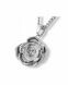 Asche Anhänger 925er-Silber 'Rose'