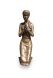 Grabskulptur aus Bronze „betende Frau“