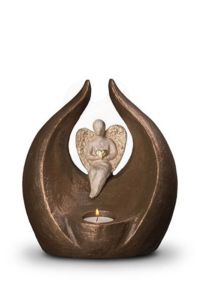 Keramikkleinurne „Schutzengel“