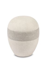 Porzellan-Kleinurne „Planet“ creme-tortora