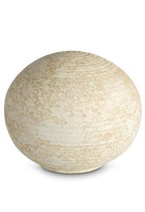 Kleinurne Porzellan „Sfera“ - Sahara-Sand-Relief