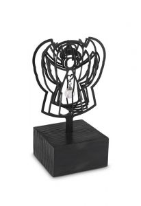 Asche-Skulptur 'Engel' mit Asche-Perle