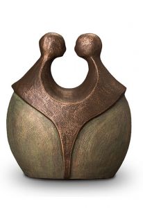Keramik Urne 'Immer zusammen'