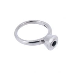 Silberen Asche-Ring