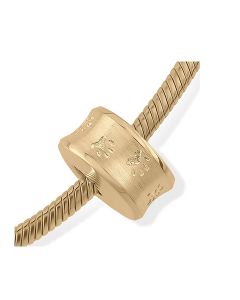 Ascheelement Gold 'Pfotenabdrücke'