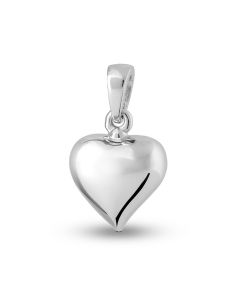 Herz Asche-Anhänger 'Meine Liebe' aus 925er Silber