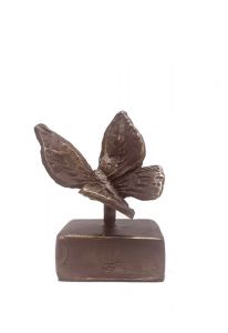 Skulptururne 'ein Schmetterling' mit Teelichthalter