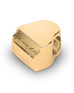 Asche-Anhänger aus Gold 'Klavier'