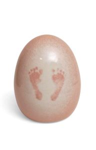 Handgefertigte Baby-Urne 'Füβe'