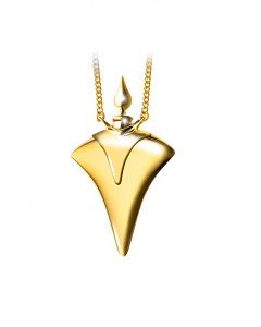 14 Karat Golden Gedenkschmuck mit Kragen