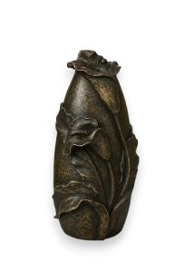 Bronzeurne „Blumen“ für ausssen
