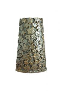 Bronze Urne 'Stern' mit Kerze