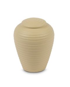 Mini-Urne aus Keramik 'Art for Eternity' beige