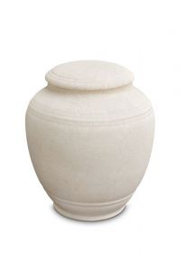 Kleinurne aus Porzellan 'Classica' - Beige