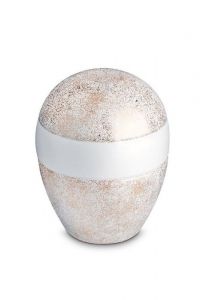 Porzellan Kleinurne 'Planet' - Pure Gold Stardust