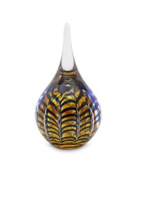 Kleinurne Tropfen aus Kristallglas 'Ripple'