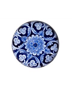 Mini-Urne aus Keramik Delfter Blau 'Blue Flower'