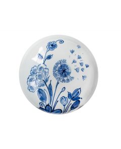 Mini-Urne aus Keramik Delfter Blau 'Dandelion'