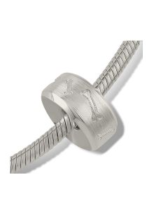Ascheelement 'Knochen' aus Silber