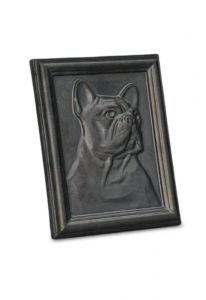 Tierurne Französische Bulldogge aus Keramik in versch. Farben