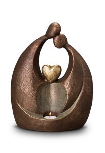 Keramik Urne 'Ewige Liebe' (Teelicht)