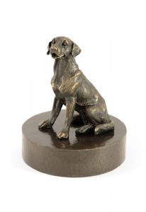 Labrador Urne brüniert