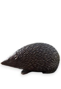 Grabskulptur aus Bronze „Igel“