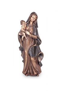 Gedenkstatue Maria mit Kind in verschiedenen Größen – 3D, freistehend, Gewindestifte unten